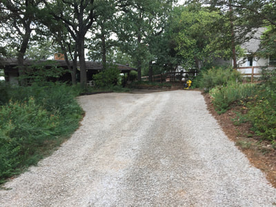 Texas Chip Stone Driveway